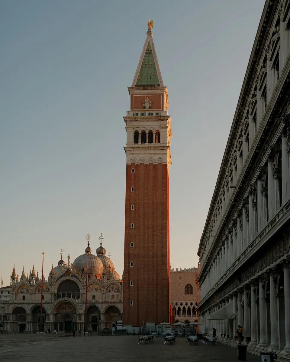 St Mark’s Campanile and Basilica in Venice